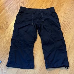 lululemon athletica Black Capri Pants